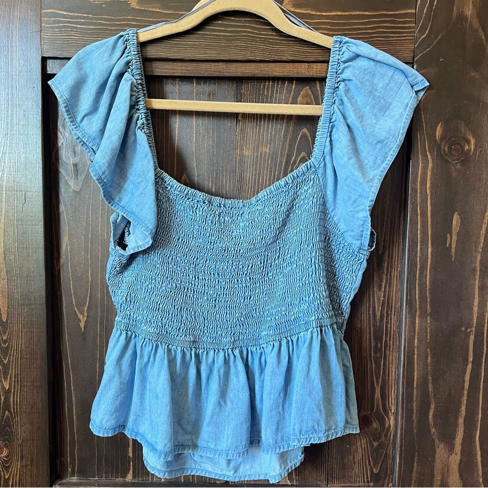 Denim festival top - Picture 4 of 7